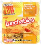 Oscar Mayer Lunchables nachos; cheese dip & salsa Center Front Picture