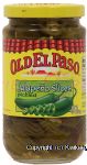 Old El Paso  jalapeno slices pickled Center Front Picture