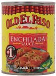 Old El Paso  enchilada sauce mild Center Front Picture