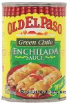 Old El Paso  green chile enchilada sauce, mild Center Front Picture