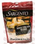 Sargento(R) Reserve Series aged italian blend shredded cheese, resealable bag Center Front Picture