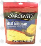 Sargento(R) Off the Block mild cheddar fine cut cheese, 2-cups Center Front Picture