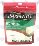 Sargento(R) Off the Block mozzarella fine cut shredded cheese, 2-cups Center Front Picture