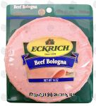 Eckrich  beef bologna Center Front Picture