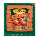 Eckrich Smoked Sausage Links Cheddar 6 Ct Center Front Picture