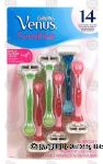 Gillette Venus sensitive disposable shaving razors Center Front Picture