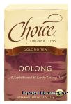 Choice  oolong organic tea, 16-bags Center Front Picture