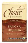 Choice  bancha hojicha roasted japanese green tea, organic, 16-bags Center Front Picture