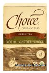 Choice  oothu garden green organic tea, 16-bags Center Front Picture