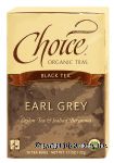 Choice Earl Grey ceylon tea & italian bergamot black tea, 16-bags Center Front Picture