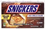 Snickers(r)  ice cream bars; peanut butter ice cream w/caramel and peanuts, 12 bars Center Front Picture