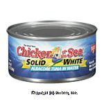 Chicken Of The Sea Tuna solid white albacore in spring water Center Front Picture