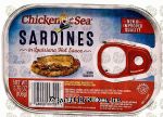 Chicken Of The Sea  sardines in louisiana hot sauce Center Front Picture