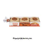 Thomas' English Muffin Original Nooks & Crannies 6 Ct Center Front Picture