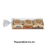 Thomas' English Muffins Hearty Grains 100% Whole Wheat 6 Ct Center Front Picture