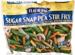 Flav R Pac  sugar snap pea stir fry, frozen bag Center Front Picture