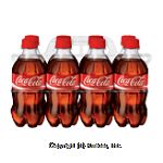 Coca-Cola  cola, 8 12-fl. oz. bottles Center Front Picture