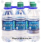 Dasani  purified water enhanced with minerals for a pure, fresh taste, 6- 16.9 fl oz bottles Center Front Picture