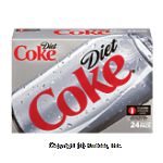 Coke Diet 12 Oz Cola Center Front Picture