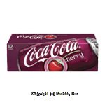 Cherry Coke Cola 12 Oz Fridge Pack Center Front Picture