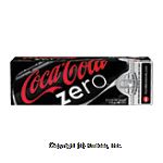 Coca-Cola Zero cola soda pop, zero calories, 12-fl. oz. cans Center Front Picture