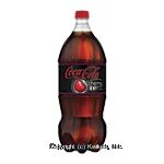 Coca-Cola Zero cherry flavored zero calorie cola Center Front Picture