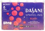 Dasani sparkling berry flavored water beverage, 12-fl. oz. cans Center Front Picture