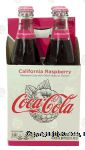 Coca-Cola California Raspberry flavored cola carbonated soda, 12-fl. oz. Center Front Picture