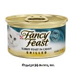 Fancy Feast Cat Food Grilled Turkey Feast In Gravy Center Front Picture