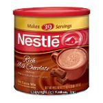 Nestle Hot Cocoa Mix Rich Chocolate 39 Servings Center Front Picture