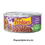 Friskies Wet Cat Food Turkey & Giblets Dinner Center Front Picture