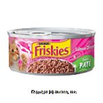 Friskies Wet Cat Food Salmon Dinner Center Front Picture