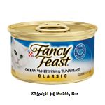 Fancy Feast Cat Food Ocean Whitefish & Tuna Feast Center Front Picture