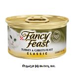 Fancy Feast Cat Food Turkey & Giblets Feast Center Front Picture