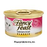 Fancy Feast Cat Food Gourmet Chicken Feast Center Front Picture