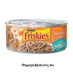 Friskies  savory shreds with chicken in gravy Center Front Picture