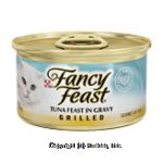 Fancy Feast Cat Food Grilled Tuna Feast In Gravy Center Front Picture