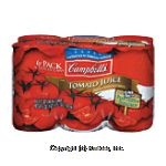 Campbell's  tomato juice, 6  5.5-fl. oz. cans Center Front Picture