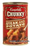 Campbell's Chunky steak and potato soup that eats like a meal Center Front Picture