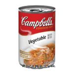 Campbell's Classics vegetable made with beef stock alphabet soup Center Front Picture