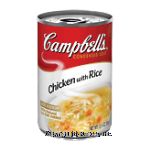 Campbell's R&W Condensed Soup Chicken w/Rice Center Front Picture