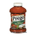 Prego  made with fresh mushrooms pasta sauce Center Front Picture