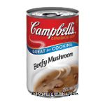 Campbell's Great For Cooking beefy mushroom condensed soup Center Front Picture