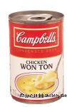 Campbell's  chicken won ton condensed soup Center Front Picture