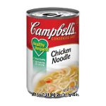 Campbell's Healthy Request chicken noodle condensed soup Center Front Picture