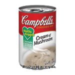 Campbell's Healthy Request Condensed Soup Cream Of Mushroom Center Front Picture