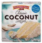 Pepperidge Farm  classic coconut 3-layer cake, coconut filling Center Front Picture