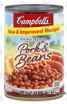 Campbell's Picnic Style Pork & Beans Center Front Picture