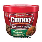 Campbell's Chunky Soup Rts Sirloin Burger w/Country Vegetables Center Front Picture