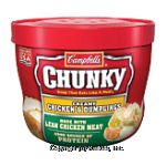 Campbell's Chunky creamy chicken and dumplings Center Front Picture